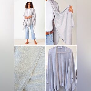 Mer-Sea Charleston Travel Wrap Cloud One Size Like New,  not worn in light grey